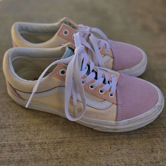 Vans FU Old School Pastel Colorblock, 5.5 - Picture 7 of 14